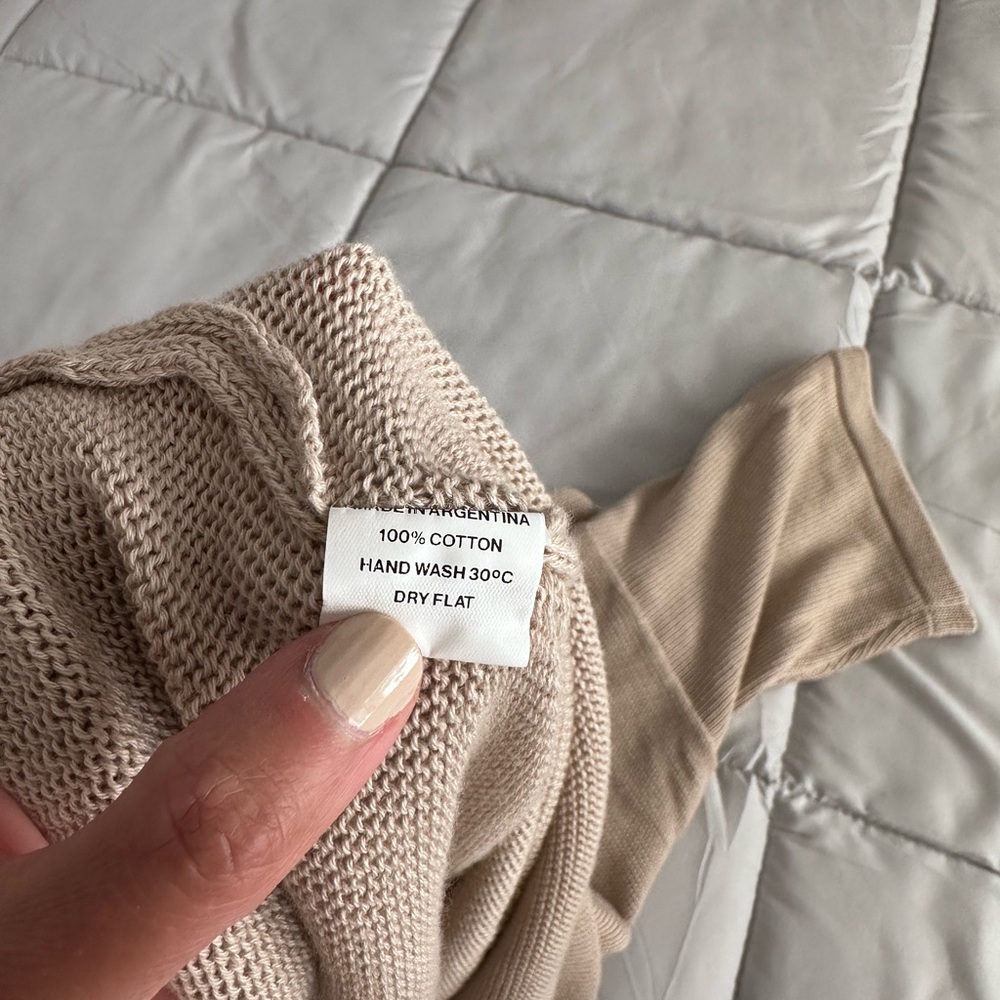 Nido tunic sweater beige - Picture 4 of 5